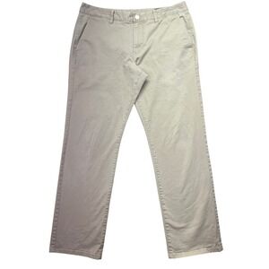 Bonobos Slim Khaki Stretch Golf Chino Pants‎ Straight Leg Sz 34 Fits 34" Light